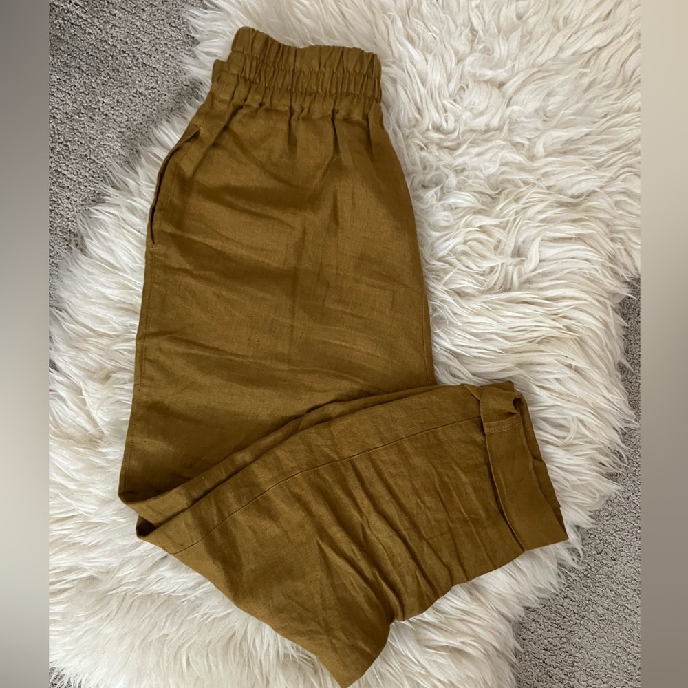 Notperfectlinen bronze brown Athens 2 in S/M